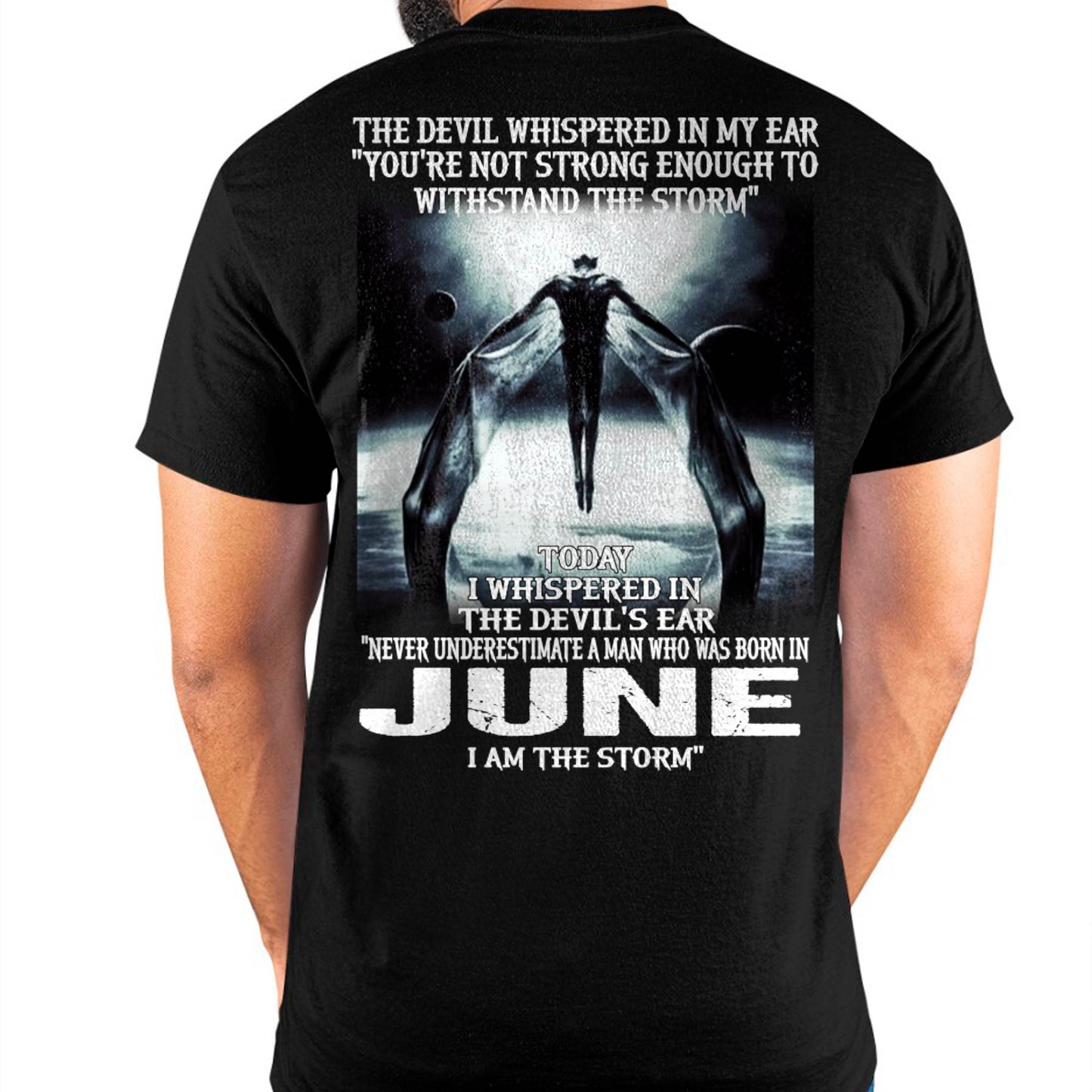 JUNE - THE DEVIL WHISPERED IN MY EAR - T-SHIRT FOR MAN - DONN06 (SKU08-35-06)