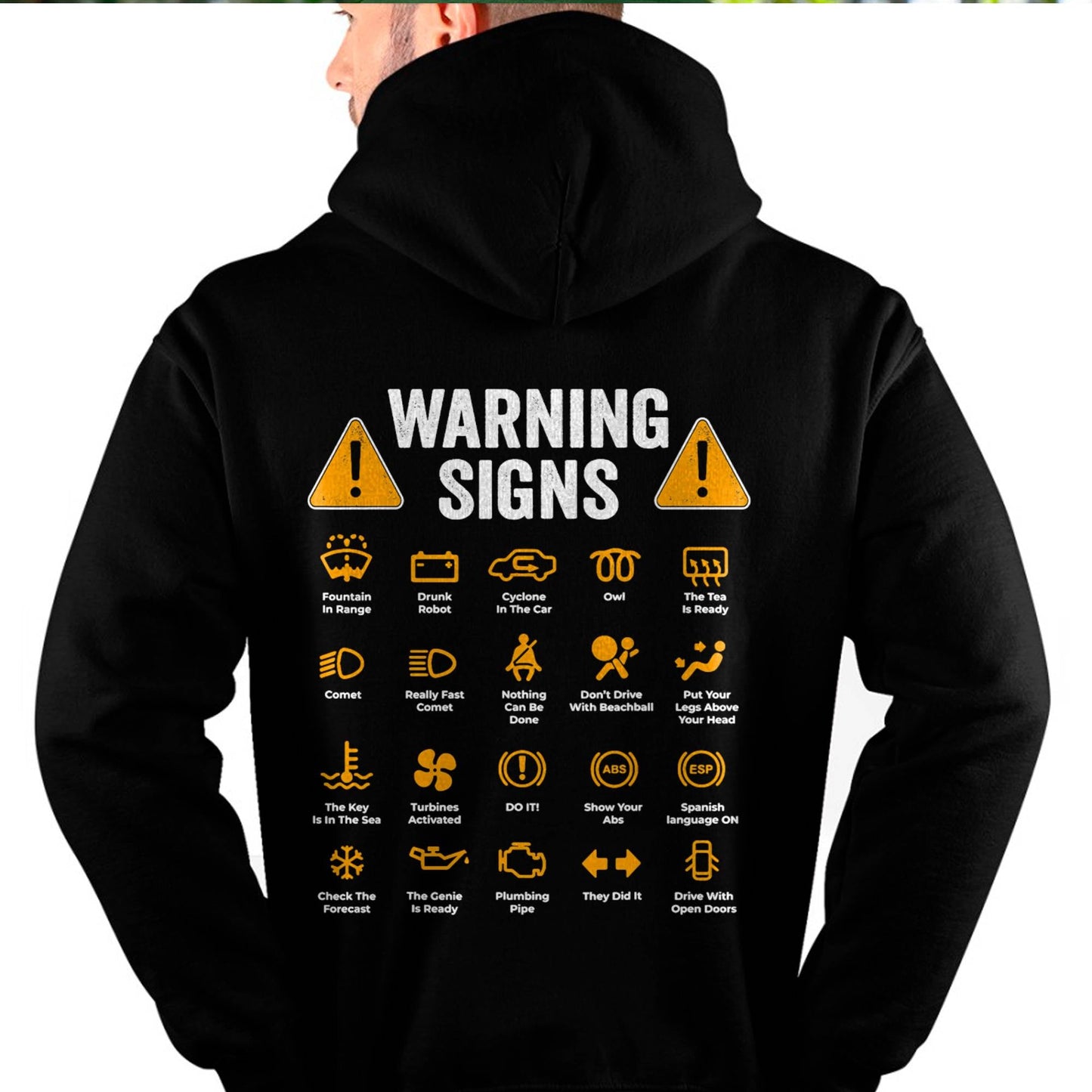 Warning Signs - Gift For Mechanic - DONN (SKUM08-D00)