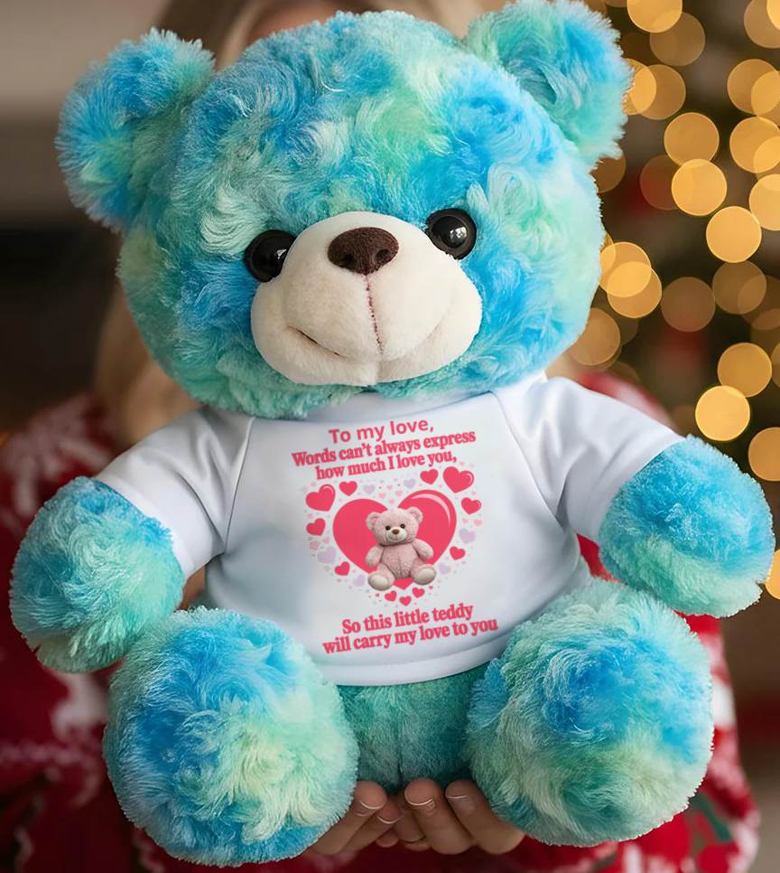 TO MY LOVE - TEDDY BEAR, PERFECT GIFT FOR YOUR SOULMATE - EBIL00