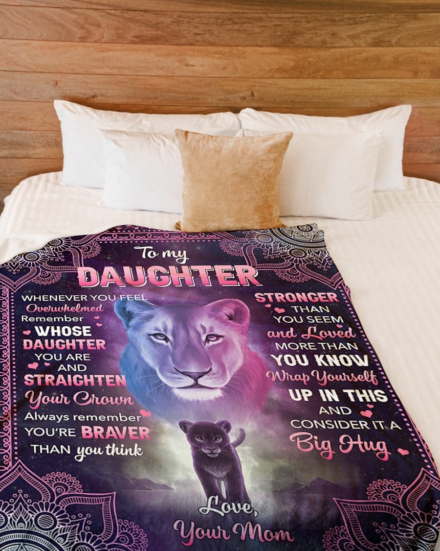 Special Gift for Your Daughter - From Mom Blanket