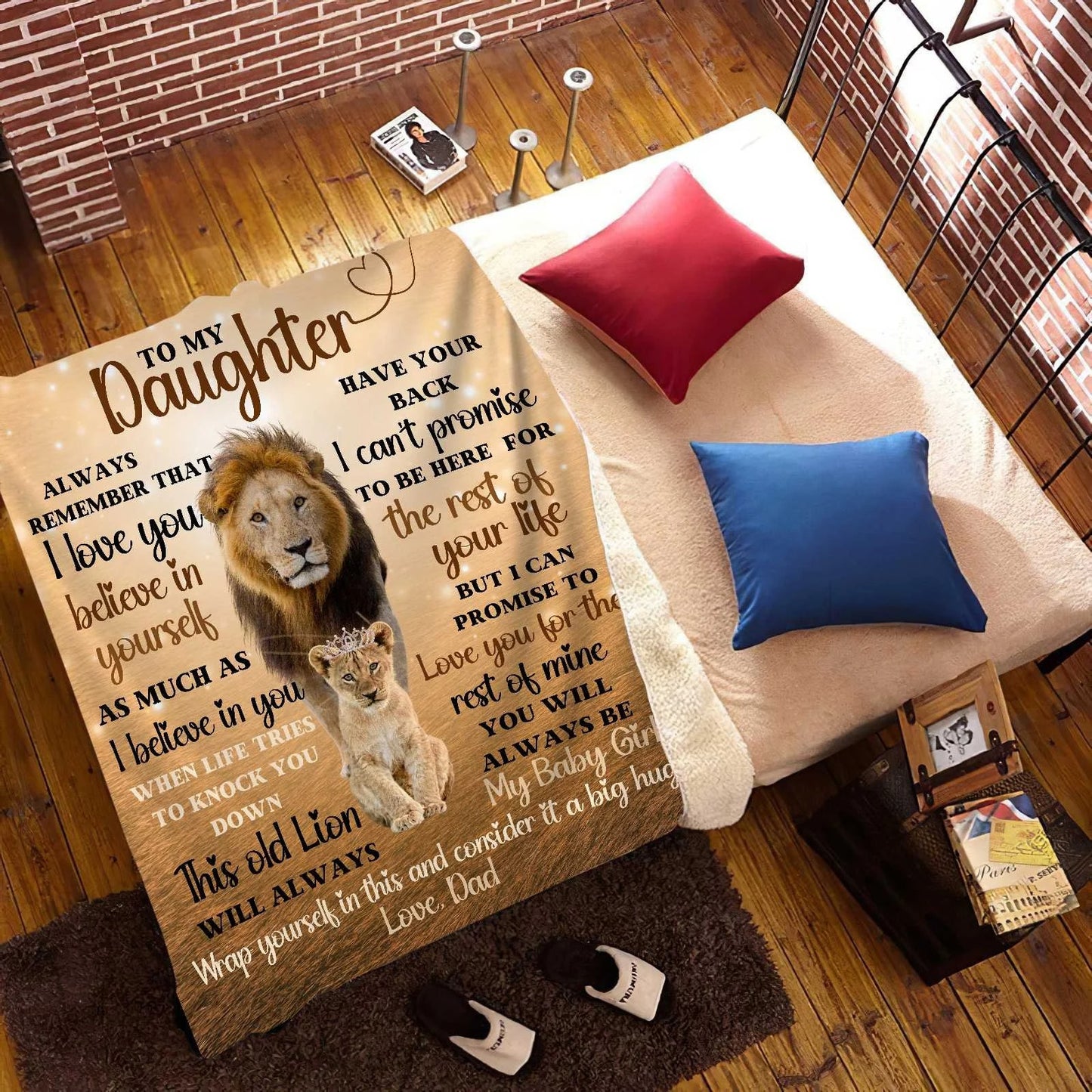 Special Gift for Your Daughter - From Dad Blanket