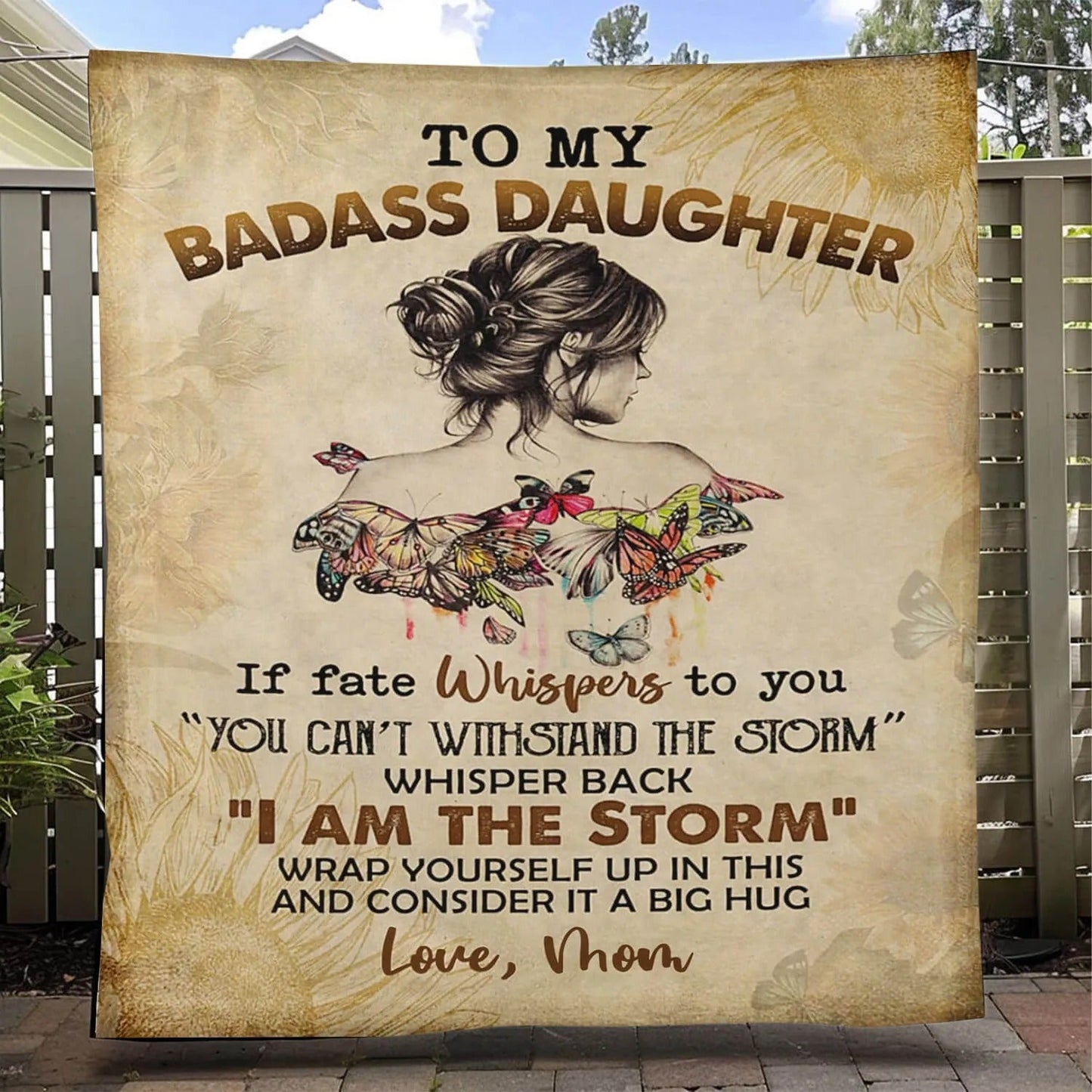 Special Gift For Your Daughter Blanket - From Mom
