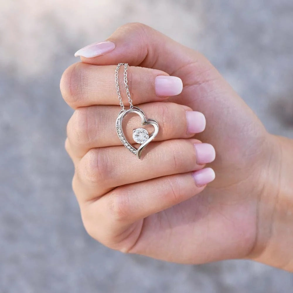 TO MY DAUGHTER - GIFT FROM DAD - Forever Love Necklace (SKUJ12-235)
