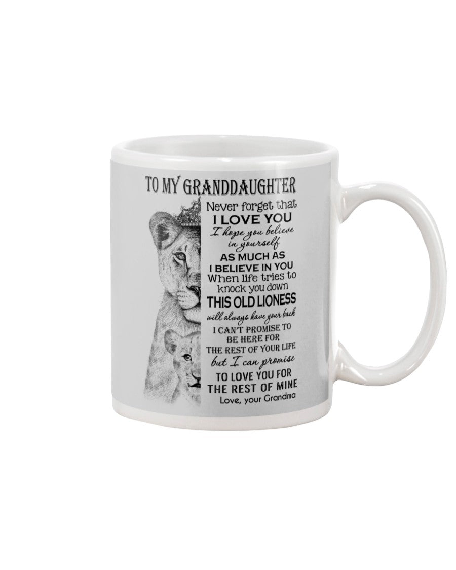 TO GRANDDAUGHTER MUG 04 - GIFT FROM GRANDMA - EBIL00