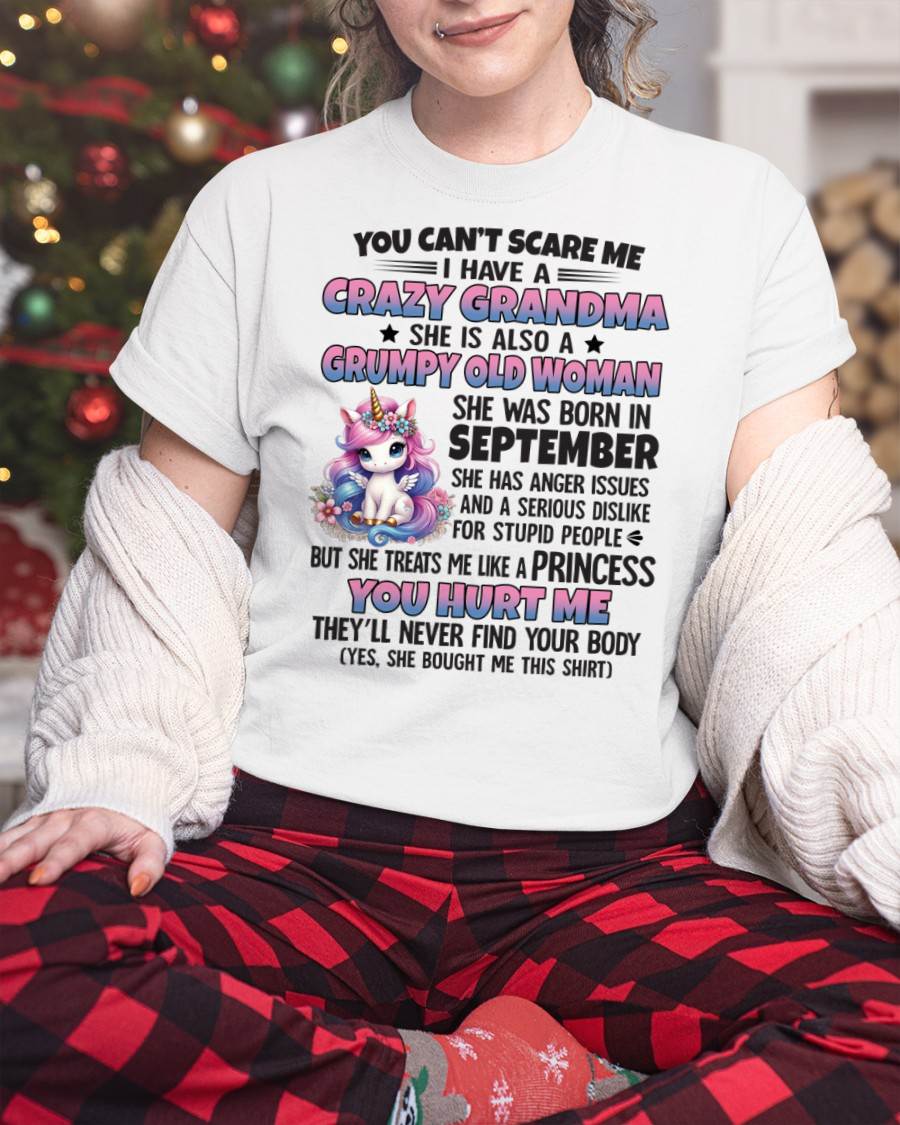 SEPTEMBER - YOU CAN'T SCARE ME - GIFT FROM GRANDMA - EBIL09 (SKU09-106-09)