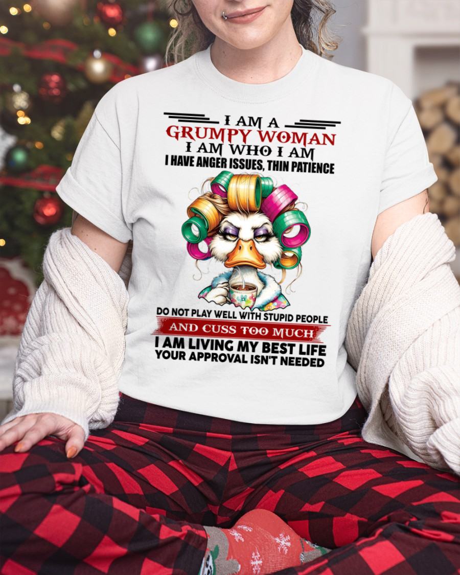 GRUMPY WOMAN - BIRTHDAY SHIRT FOR WOMEN - EBIL00 (SKU26T-01-22-00)