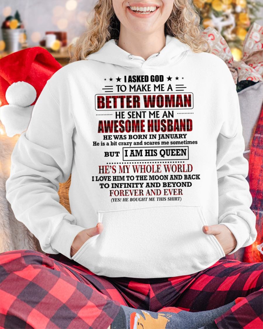 JANUARY - GOD SENT ME AN AWESOME HUSBAND - GIFT FROM HUSBAND - EBIL01 (SKU12-321-01)