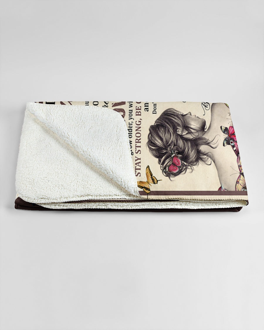 Special blanket for Daughter - From Mom