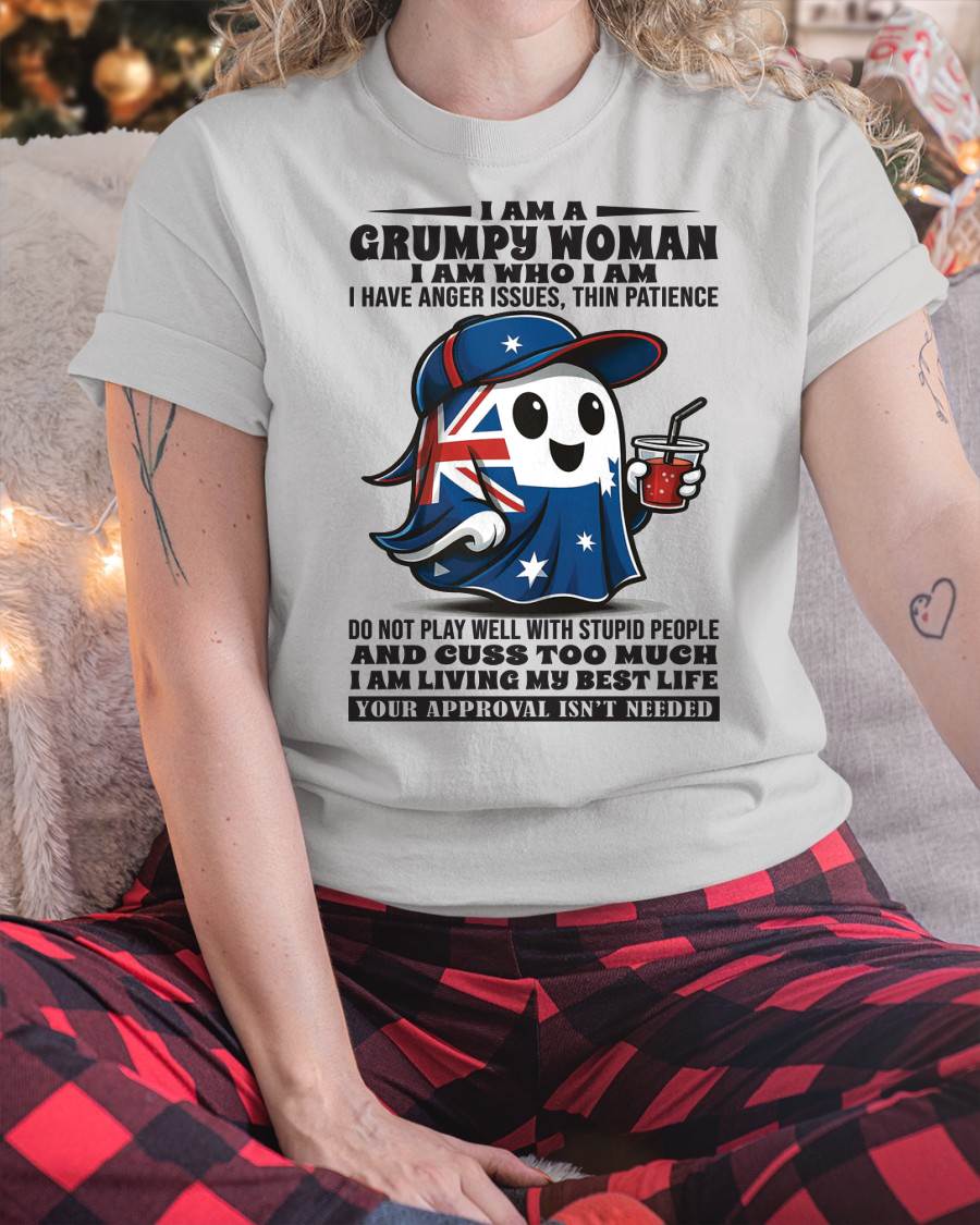 I Am A Grumpy Woman - T Shirt For Woman - DONN (SKU09-83)