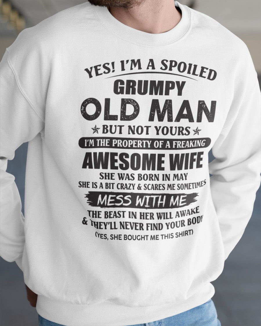Awesome wife May - Perfect gift for your husband - EBIL05 (SKU96-68-05)