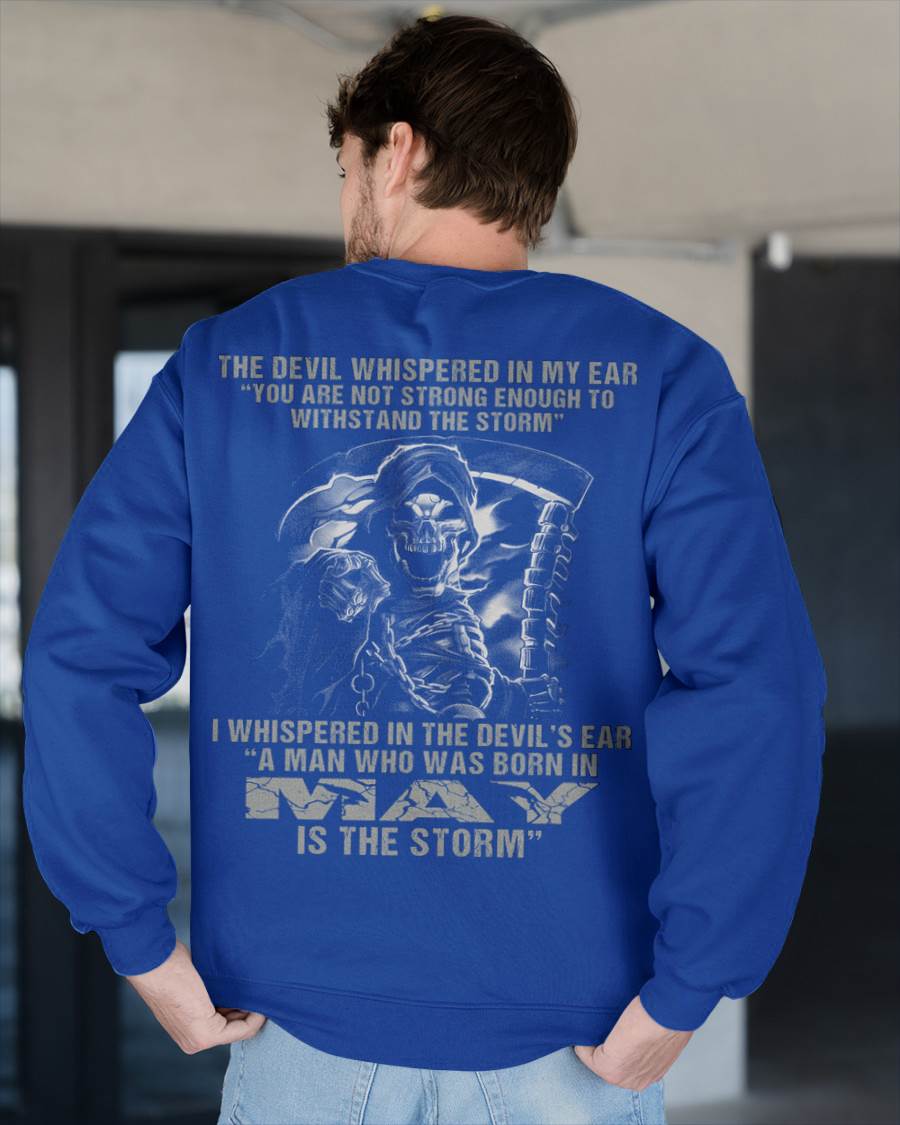 May - The Devil Whispered In My Ear - T-Shirt For Man - DONN05 (SKU08-87-05)
