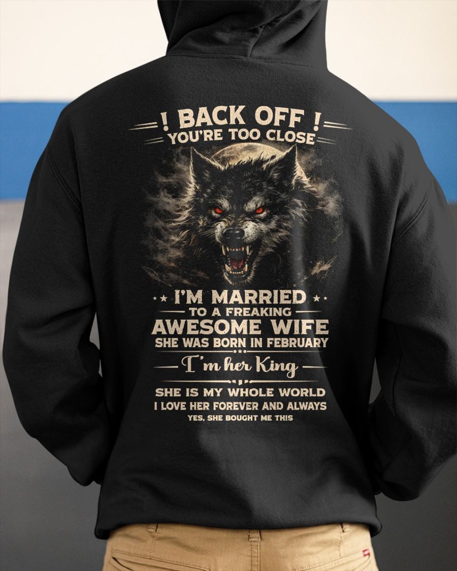FEBRUARY - BACK OFF! YOU'RE TOO CLOSE - GIFT FROM WIFE - EBIL02 (SKU26T-01-25-02)