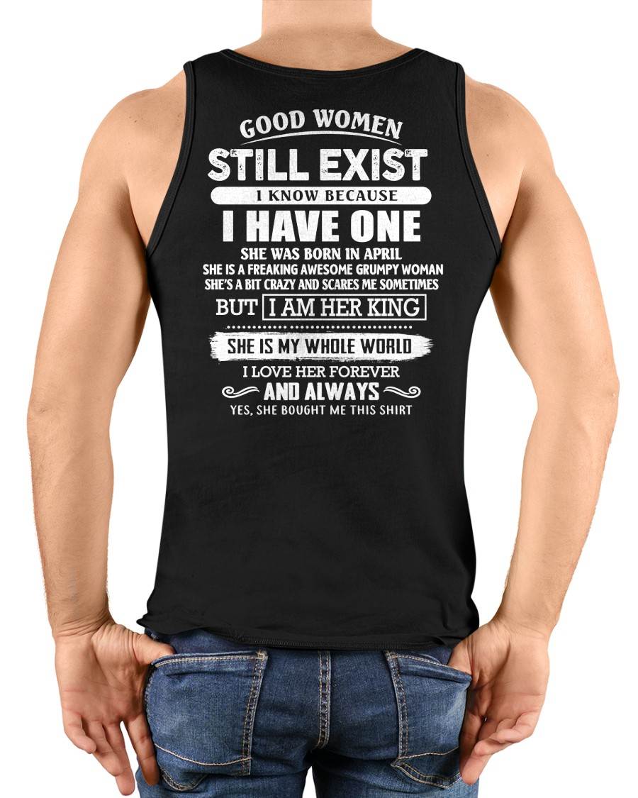 APRIL - GOOD WOMEN STILL EXIST - PERFECT GIFT FROM WIFE, GIRLFRIEND - EBIL04 (SKU12-306-04)