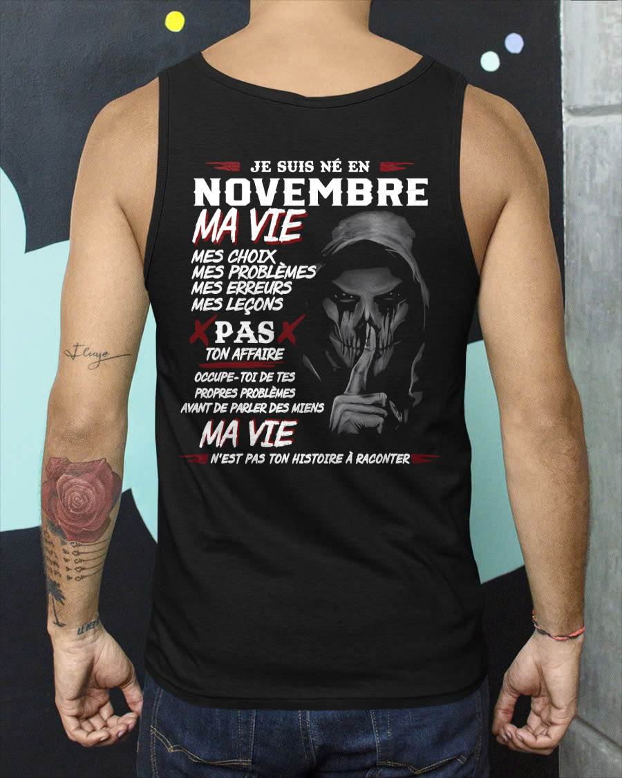 MA VIE – T-shirt pour homme – DOAN11 (SKU12-269-11)