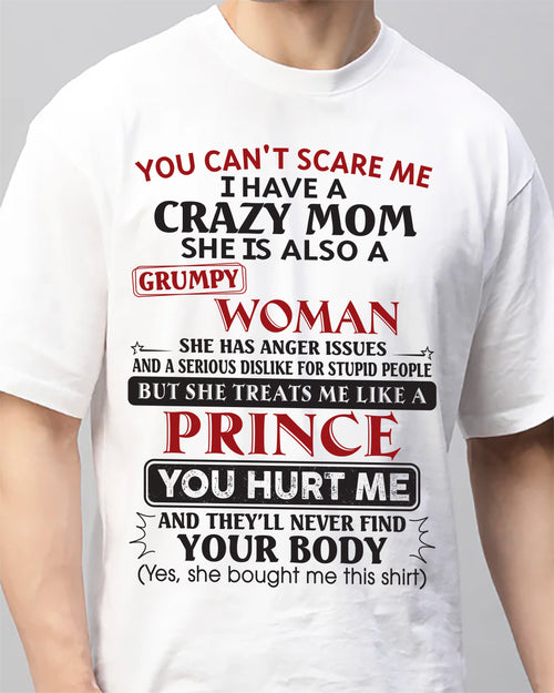 You Can’t Scare Me - Gift For Son From Mom - DONN00 (SKU11-89-00)
