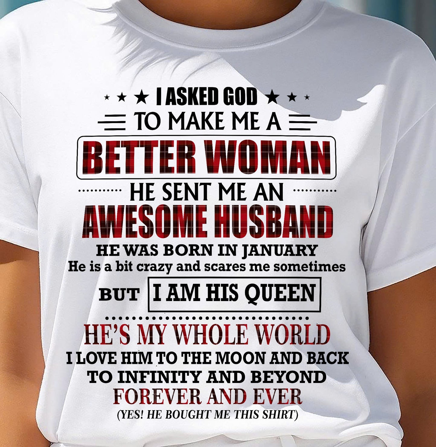 JANUARY - GOD SENT ME AN AWESOME HUSBAND - GIFT FROM HUSBAND - EBIL01 (SKU12-321-01)