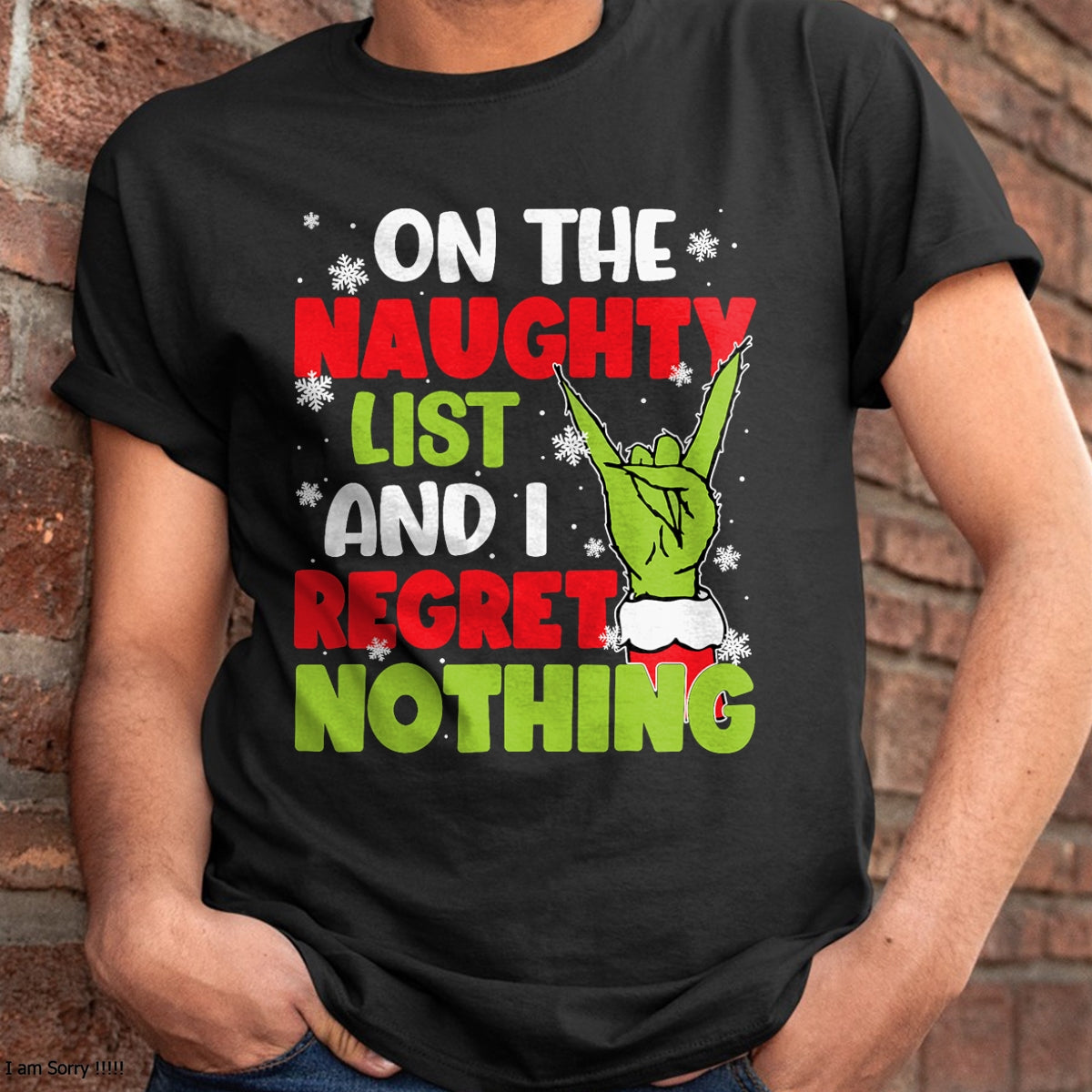 Funny Naughty List Christmas Xmas Santa Mens Womens Kids T-Shirt - Christmas Unisex T-Shirt/Hoodie/Sweatshirt - HNDS00