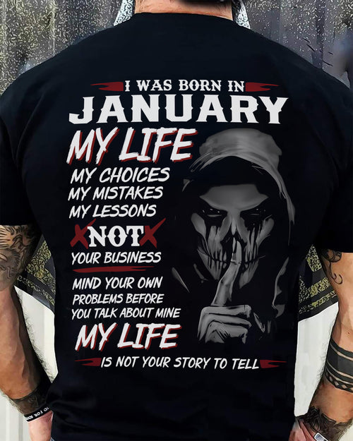 My Life - T Shirt For Man - DONN01 (SKU08-36-01)