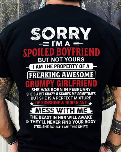 February - Spoiled Boyfriend - Perfect Gift From Girlfriend - EBIL02 (SKU11-18-02)