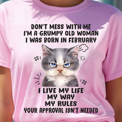 Don’t Mess With Me - T Shirt For Woman - DONN02 (SKU09-65-02)