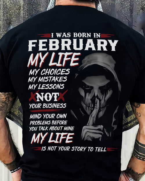 My Life - T Shirt For Man - DONN02 (SKU08-36-02)