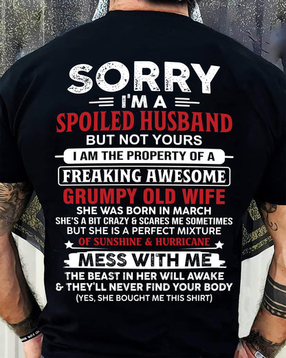 March - Spoiled Husband - Perfect Gift From Wife - EBIL03 (SKU11-02-03)