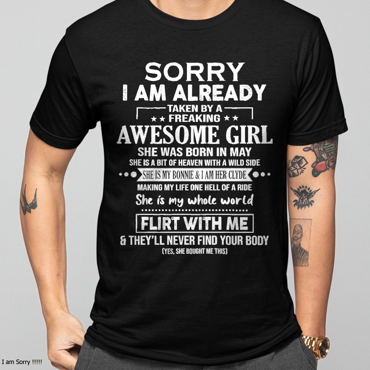 MAY – She Is My Bonnie And I Am Her Clyde – FROM WIFE TO HUSBAND – EBIL05 (SKU26T-01-61-05)