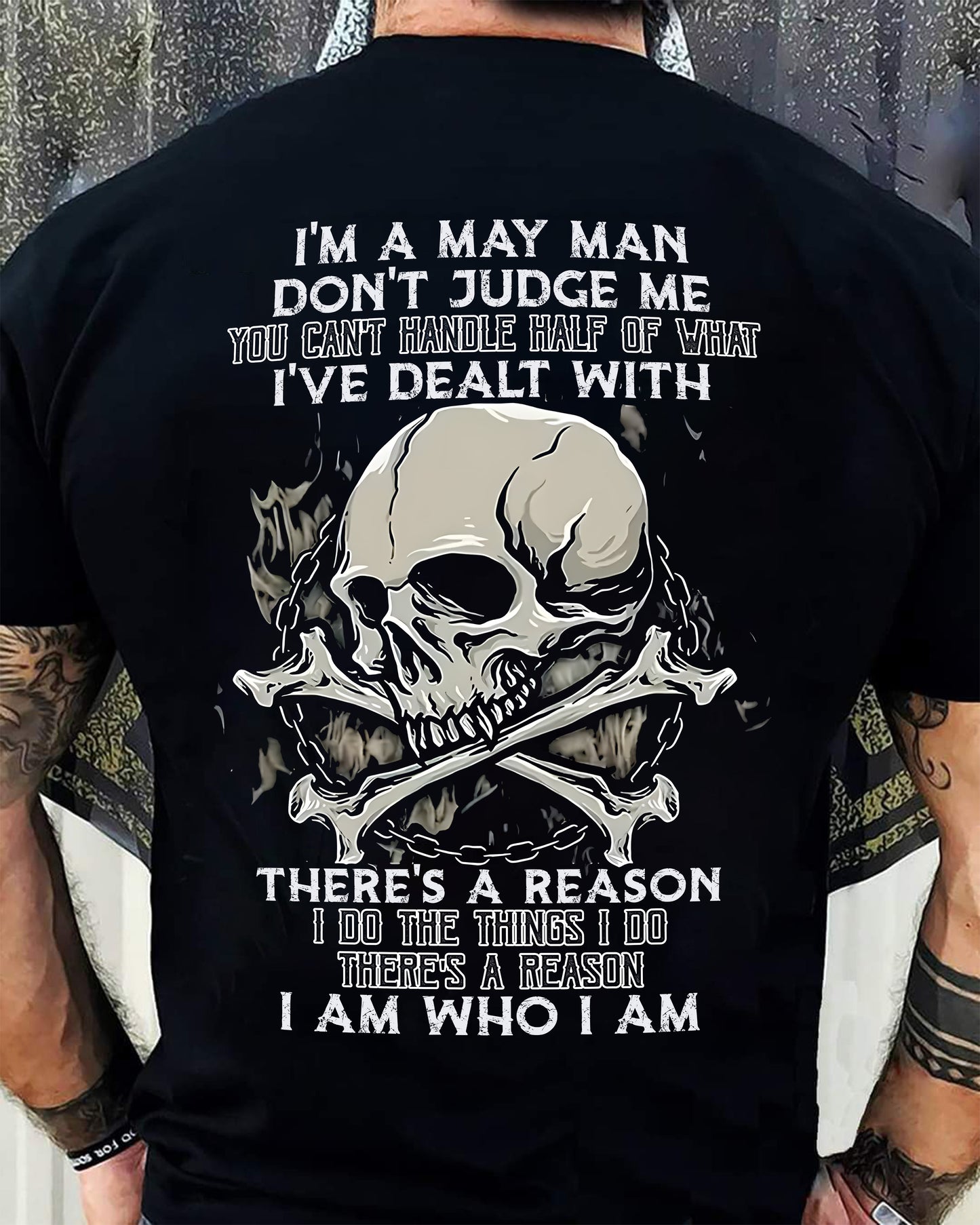 MAY – DON’T JUDGE ME – T-SHIRT FOR MAN – DOAN05 (SKU26T-01-04-05)