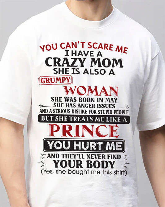 May - You Can’t Scare Me - Gift For Son From Mom - DONN05 (SKU11-89-05)