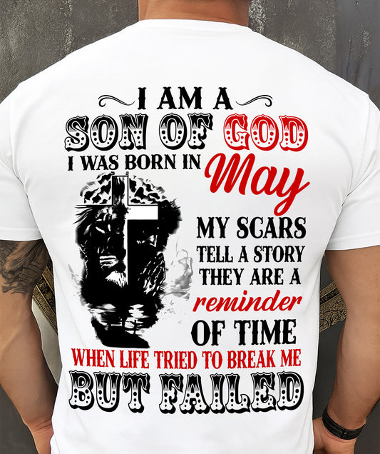 May - I Am A Son Of God – T Shirt For Man – DONN05 (SKU2604-189-05)