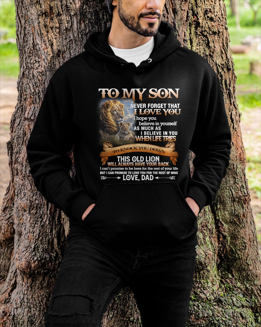 To My Son T-Shirt – Gift From Dad / Man - EBIL00 (SKU12-76)