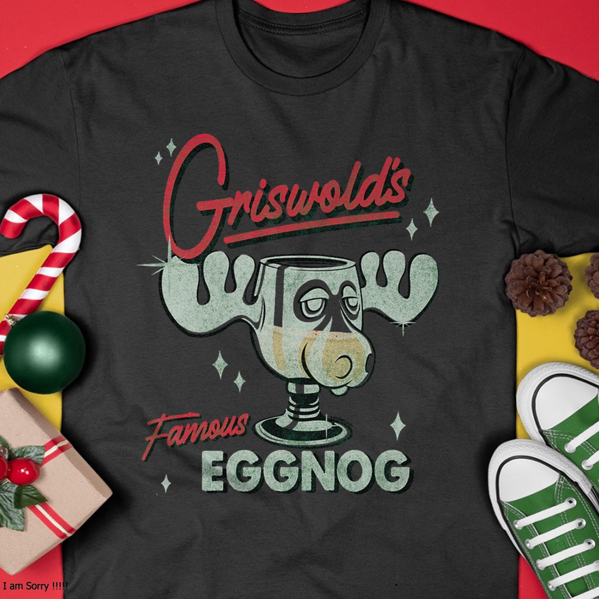 National Lampoon's Christmas Vacation Griswold's Eggnog T-Shirt - Christmas Unisex T-Shirt/Hoodie/Sweatshirt - HNDS00