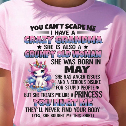MAY - YOU CAN'T SCARE ME - GIFT FROM GRANDMA - EBIL05 (SKU09-106-05)