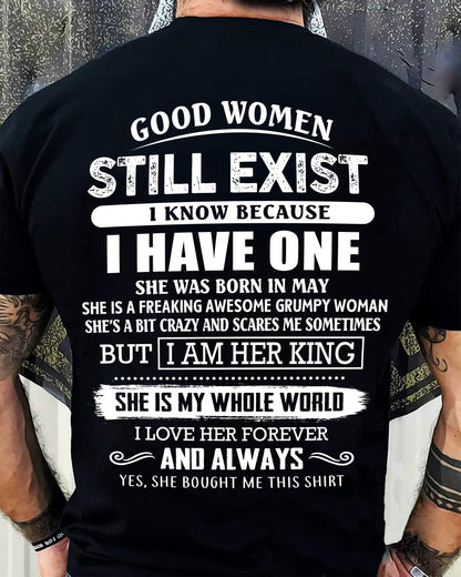 MAY - GOOD WOMEN STILL EXIST - PERFECT GIFT FROM WIFE, GIRLFRIEND - EBIL05 (SKU12-306-05)