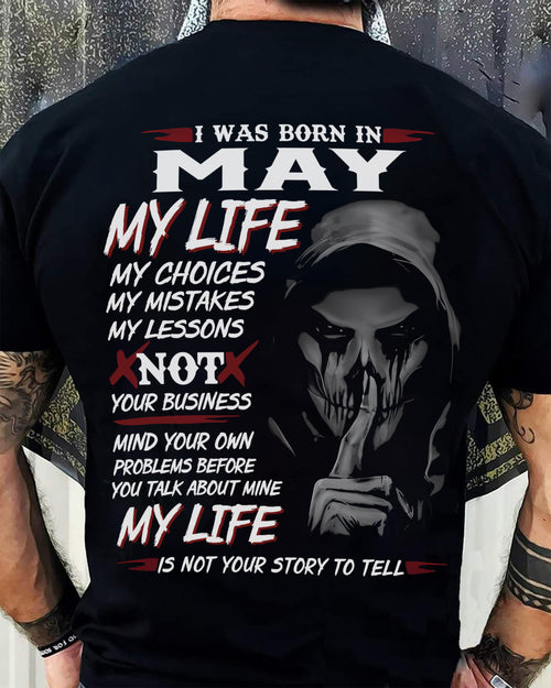 My Life - T Shirt For Man - DONN05 (SKU08-36-05)