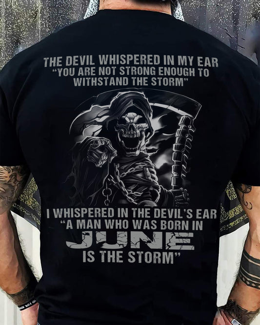 June - The Devil Whispered In My Ear - T-Shirt For Man - DONN06 (SKU08-87-06)