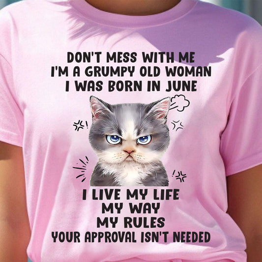 Don’t Mess With Me - T Shirt For Woman - DONN06 (SKU09-65-06)