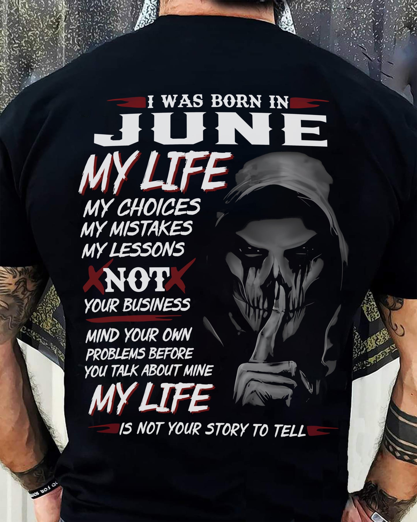 My Life - T Shirt For Man - DONN06 (SKU08-36-06)