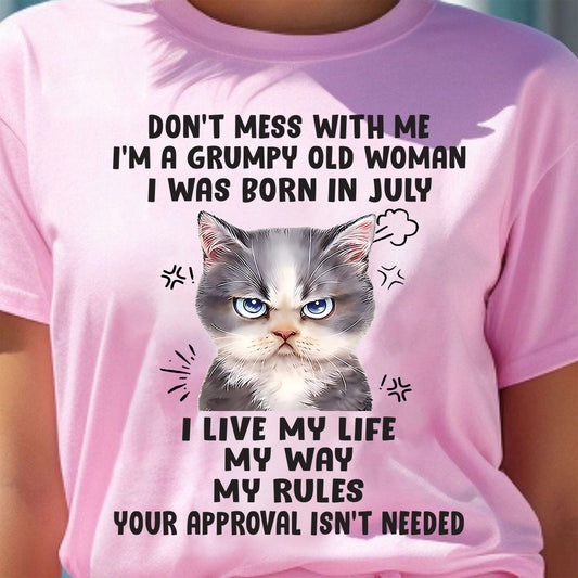 Don’t Mess With Me - T Shirt For Woman - DONN07 (SKU09-65-07)