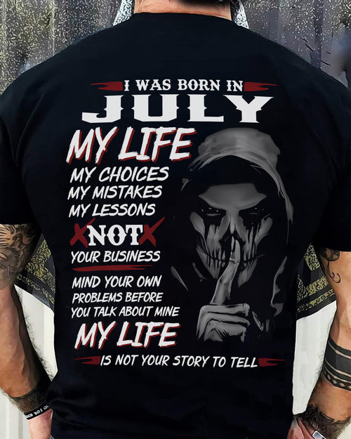My Life - T Shirt For Man - DONN07 (SKU08-36-07)