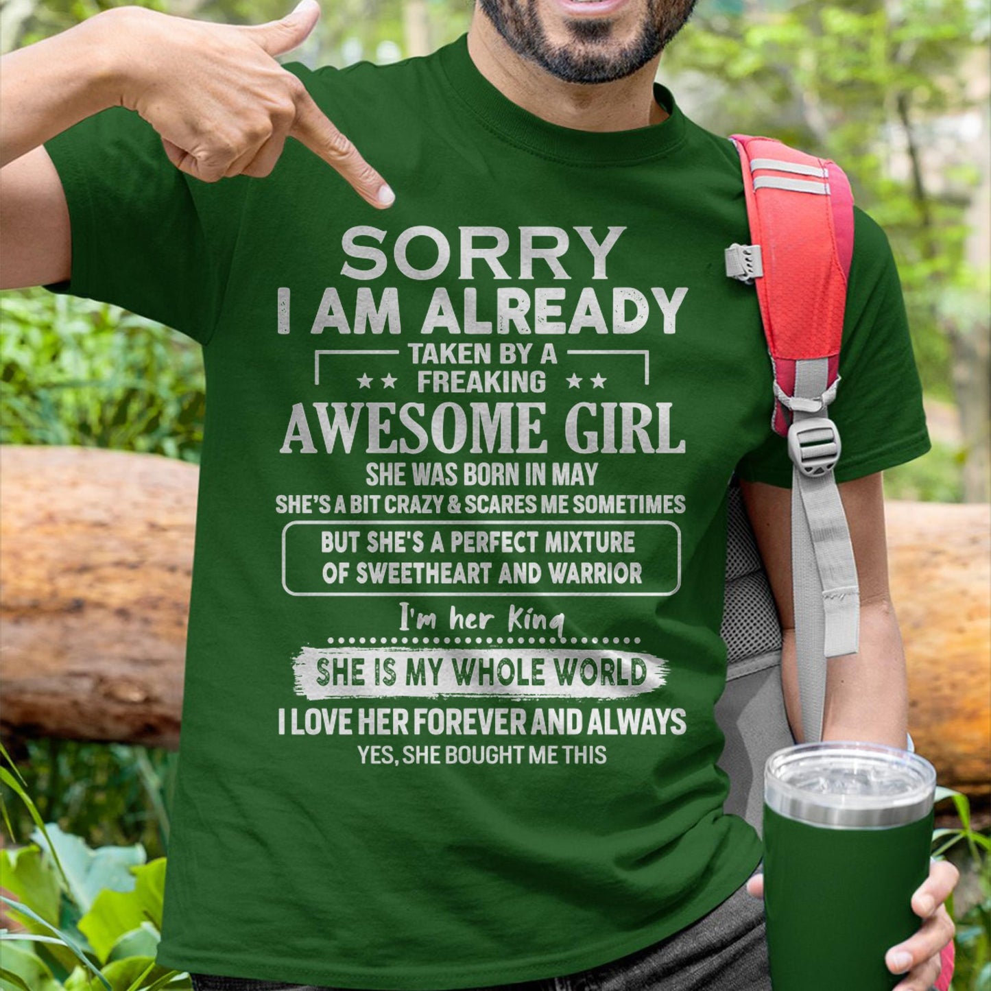 May - Awesome Girl - Perfect Gift For Your Boyfriend, Husband From Wife - ebil05 (SKU04-86MT-05)