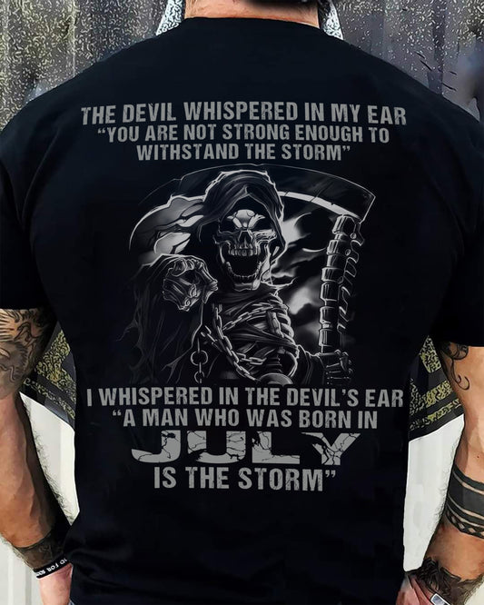 July - The Devil Whispered In My Ear - T-Shirt For Man - DONN07 (SKU08-87-07)