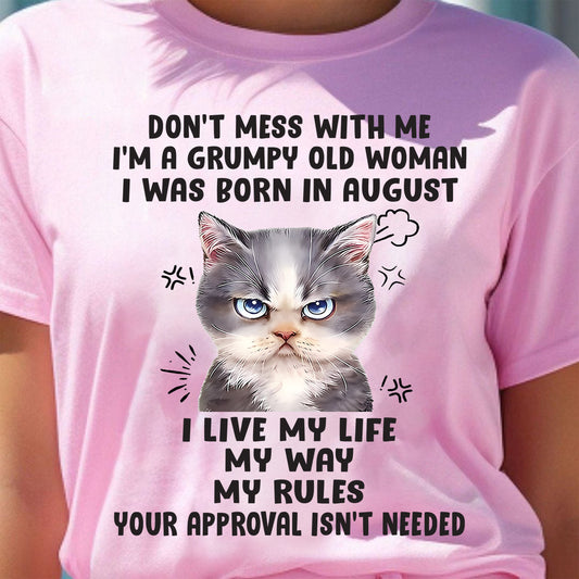 Don’t Mess With Me - T Shirt For Woman - DONN08 (SKU09-65-08)
