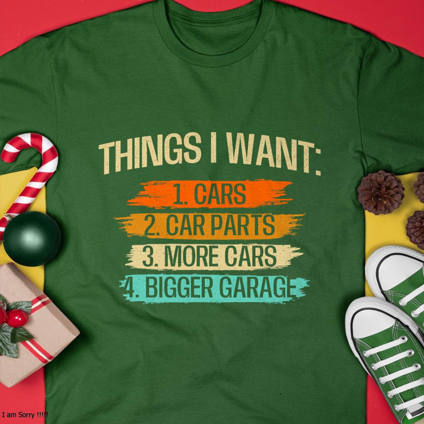 Things I Want - Car Parts Enthusiast Auto Mechanic Engine T-Shirt - Gift For Mechanic - DONN (SKUM08-D13)