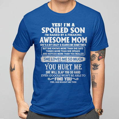 Awesome Mom - Perfect Gift For Your Spoiled Son From Mom - ebil00 (SKU05-47-00)
