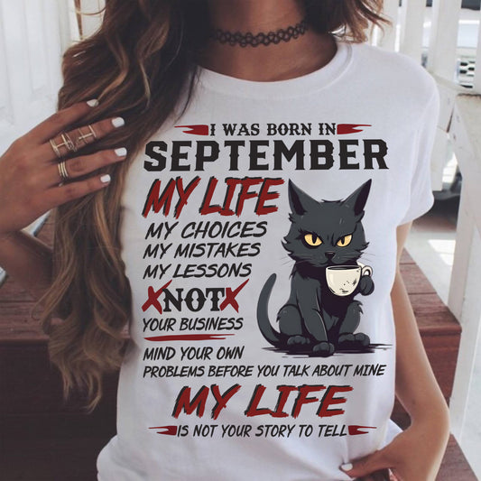 MY LIFE – T Shirt For Woman – DONN09 (SKU09-92-09)