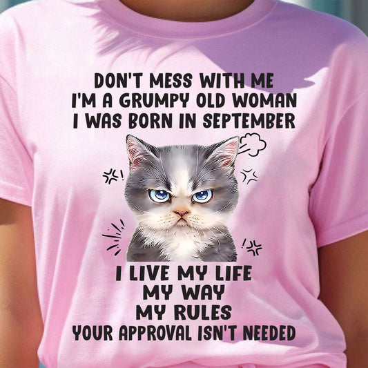 Don’t Mess With Me - T Shirt For Woman - DONN09 (SKU09-65-09)