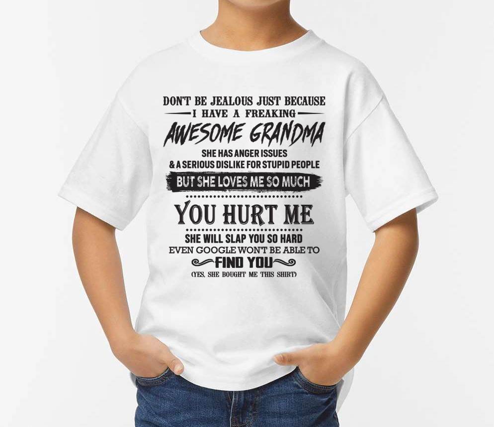 Don't Be Jealous - Gift For Grandson And Granddaughter From Grandma - DONN00 (SKU07-153-00)