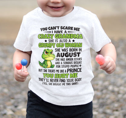 You Can’t Scare Me - Gift For Grandson And Granddaughter From Grandma - DOAN08 (SKU09-85-08)