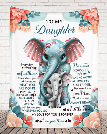 Special Gift For Your Daughter Blanket - From Mom